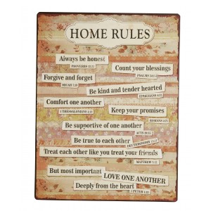 Tablica Home rules