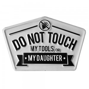 Tablica Do not touch..